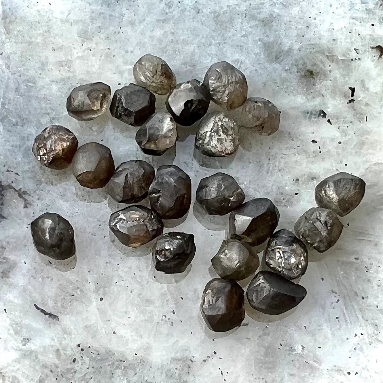 The black diamonds
