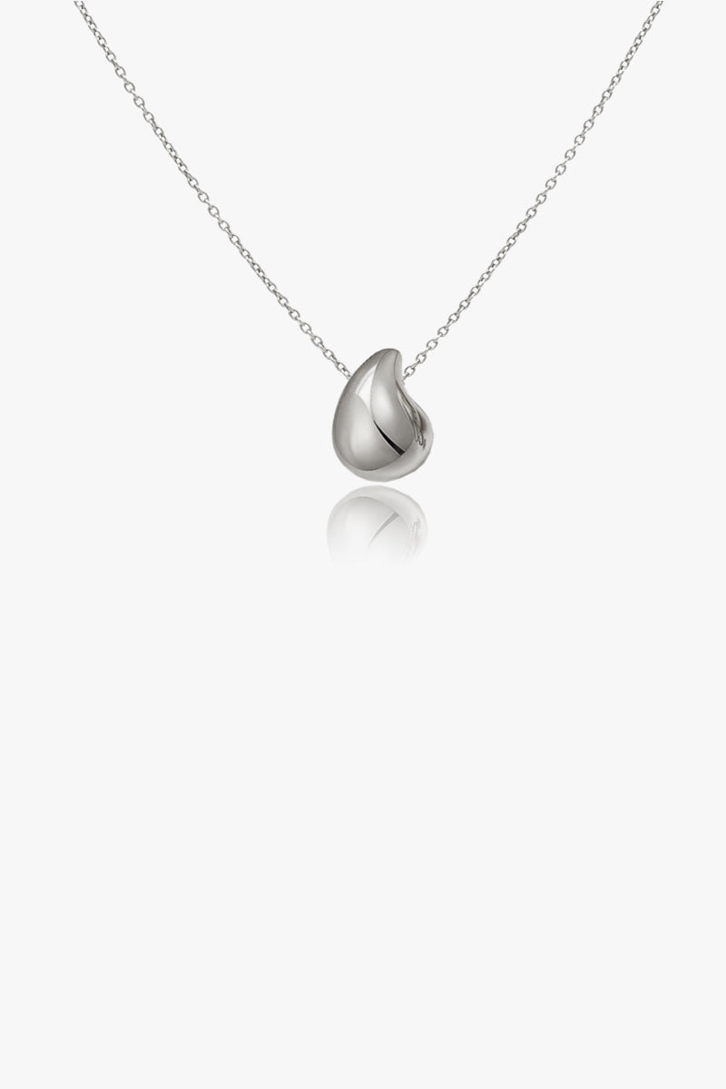 Silver Drop Necklace