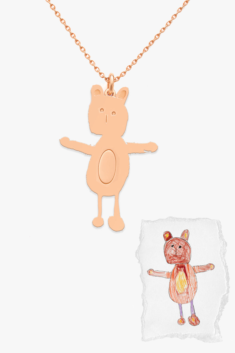 Colier Little Artist Argint