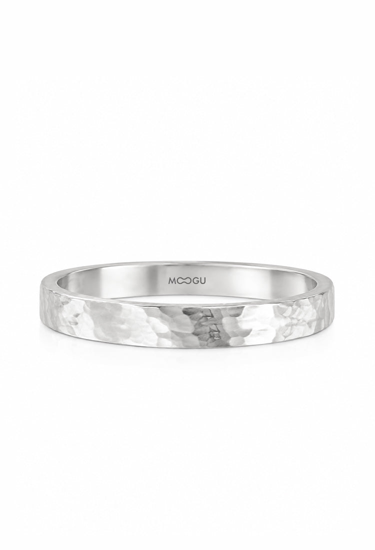 Verigheta din aur 14k Hammer Sparkles, 3mm, design unic, lucrată manual, colecția MOOGU