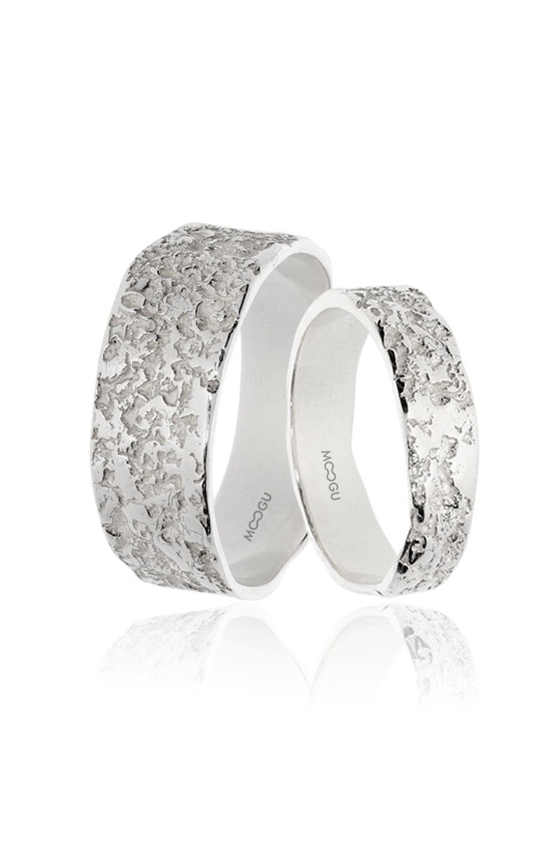 In Time Wedding Bands