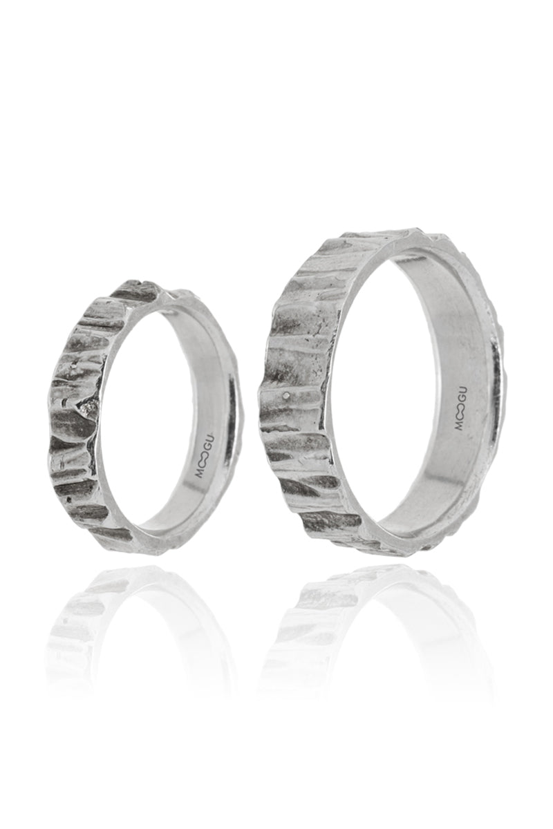 Old Wood Wedding Bands