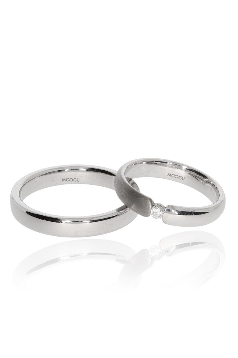 In Time Wedding Bands