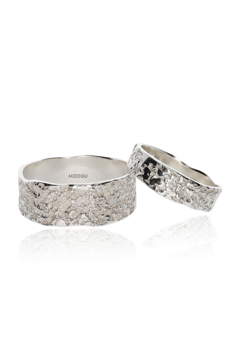 In Time Wedding Bands