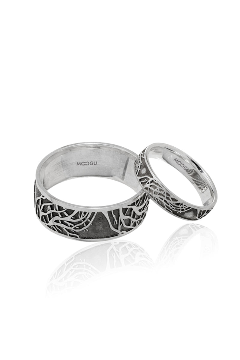 Tree of Life Wedding Bands