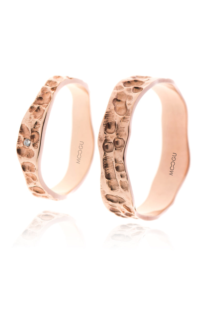 Red Moon Wedding Bands