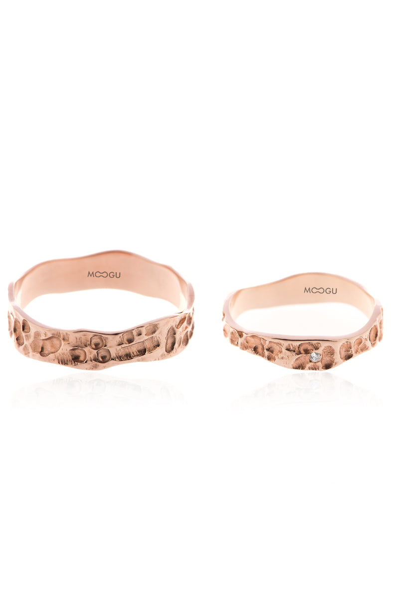 Red Moon Wedding Bands