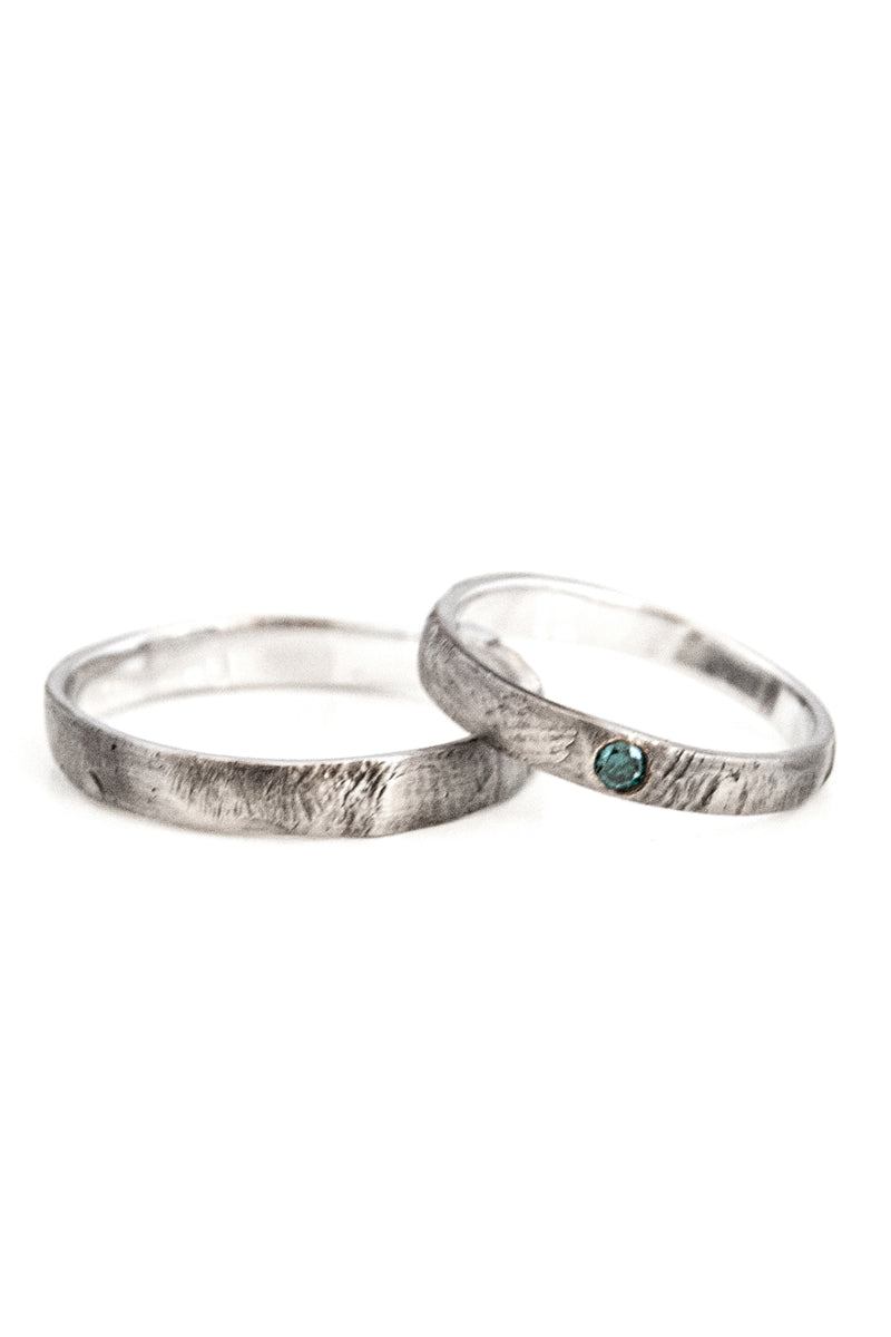 Finger Print Wedding Bands