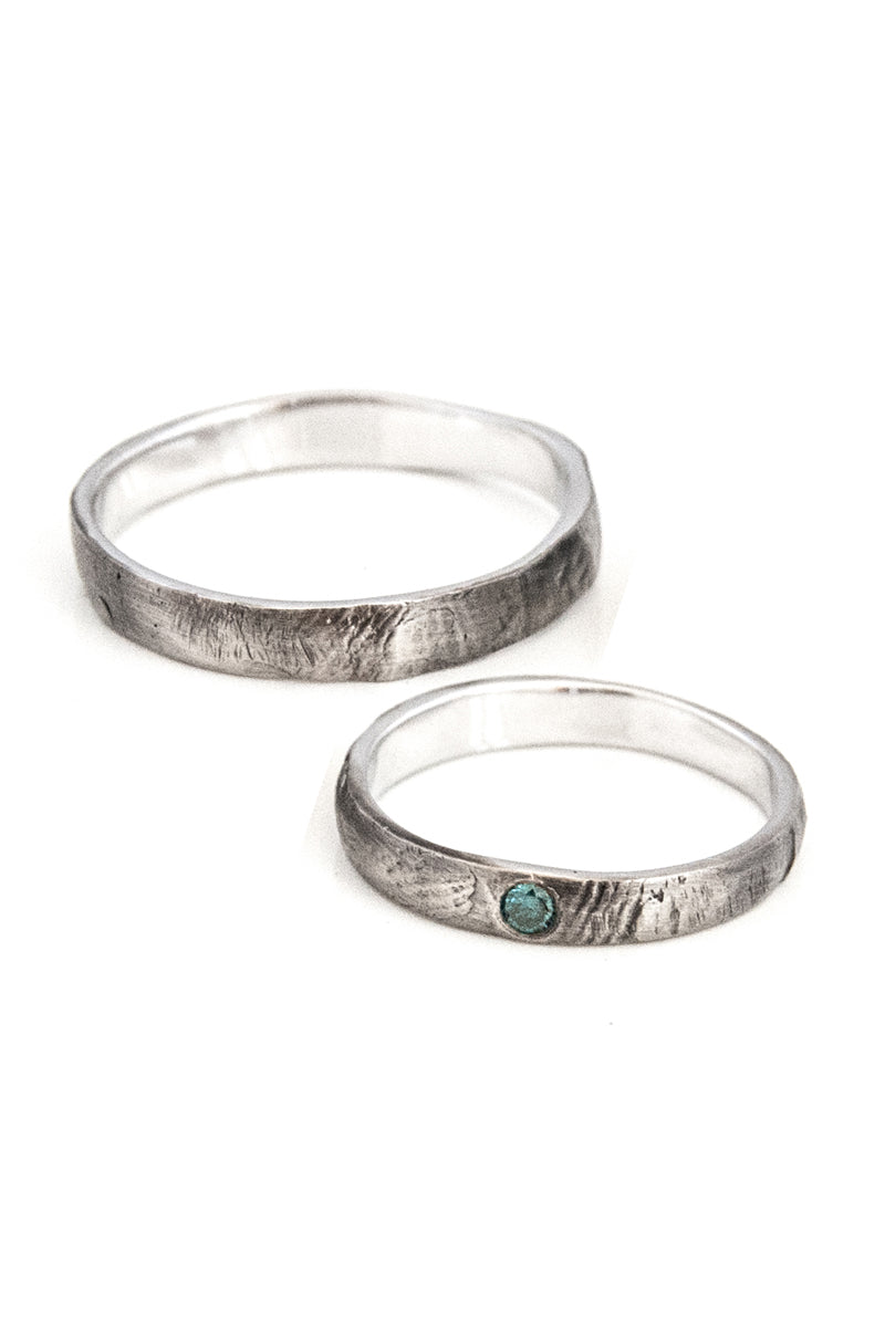 Finger Print Wedding Bands