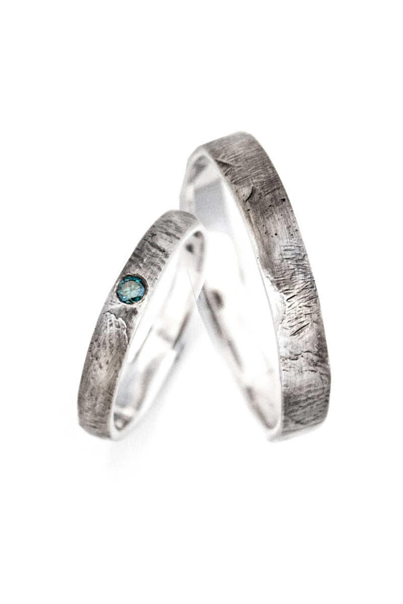 Finger Print Wedding Bands