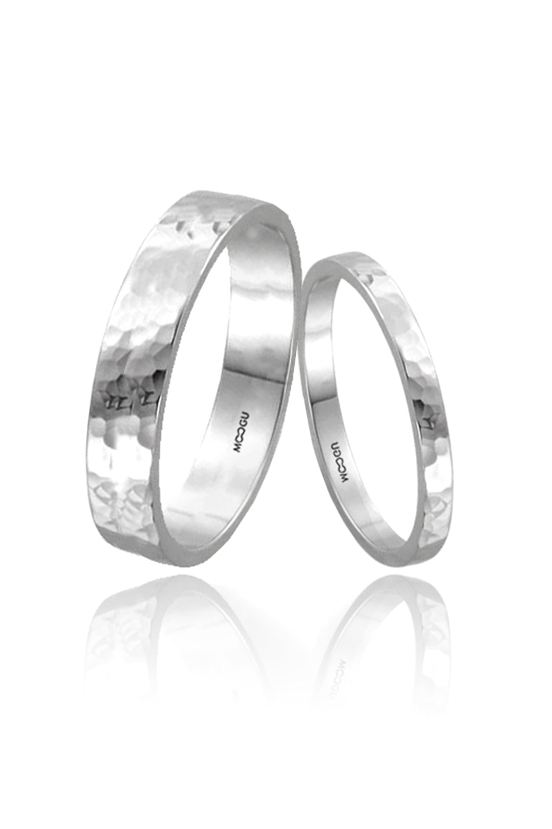 Hammer Sparkles Wedding Bands