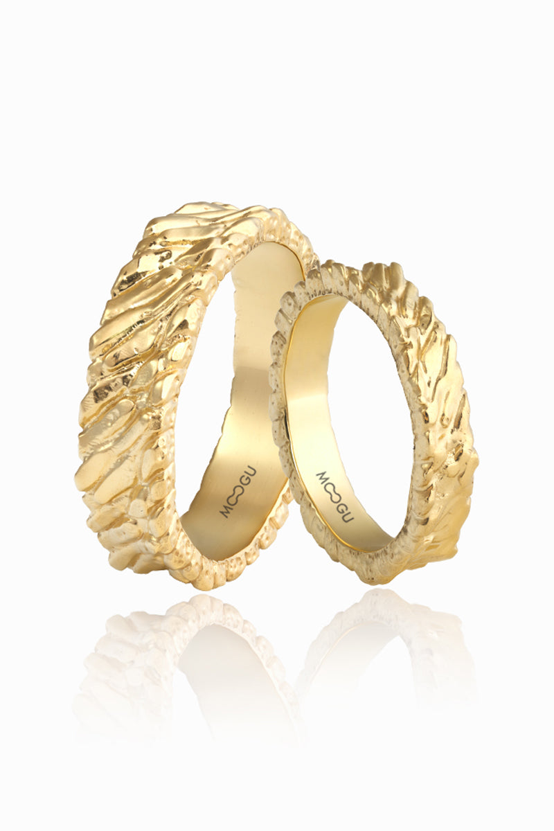 Terra wedding rings