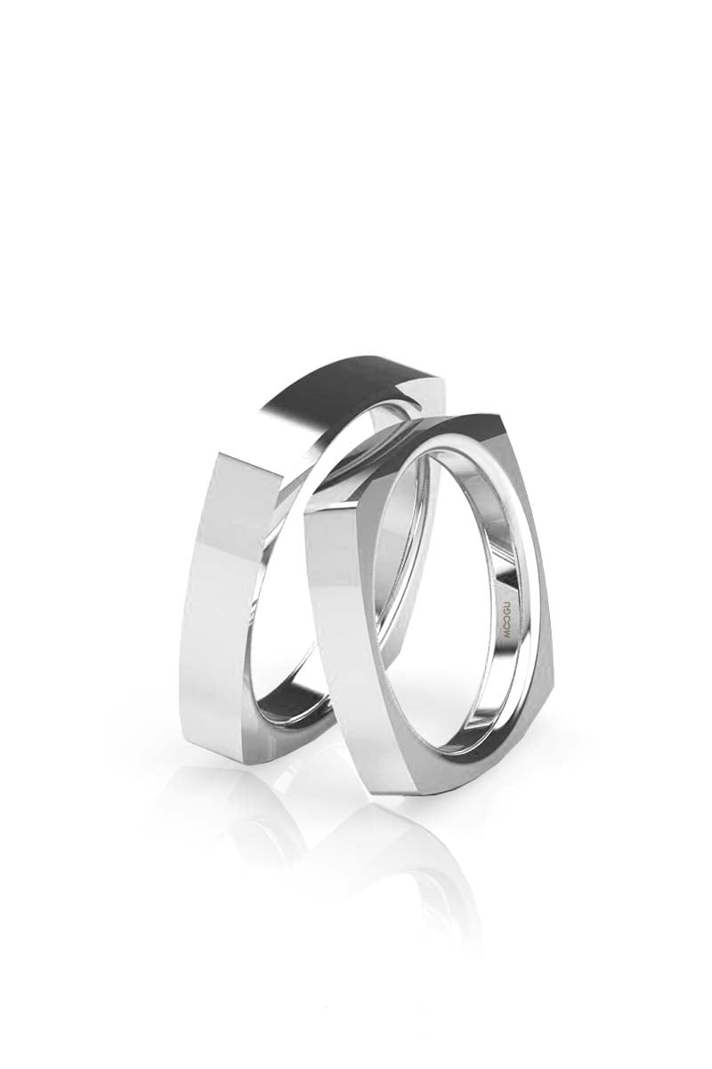 Square Wedding Bands