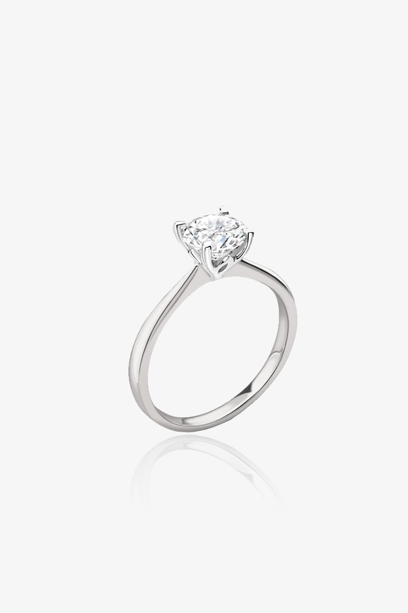 Princess engagement ring