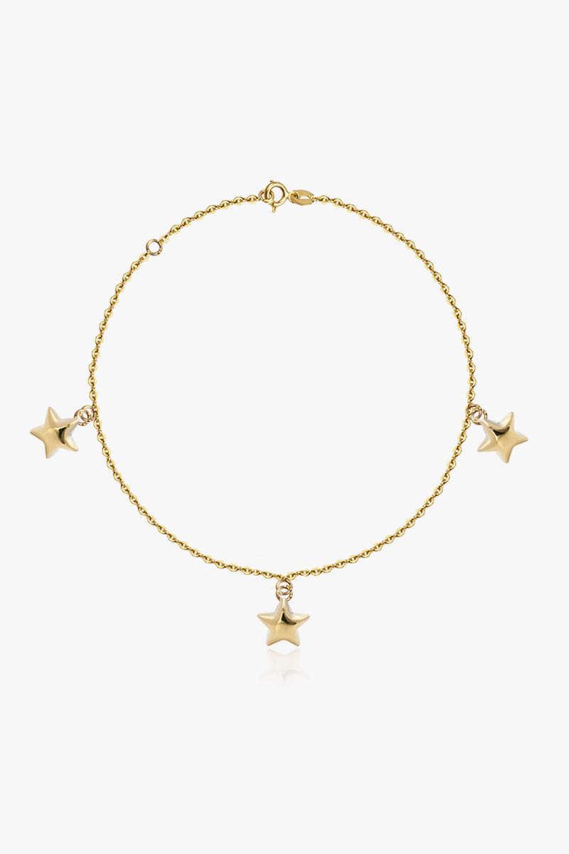 Three Stars Ankle Bracelet