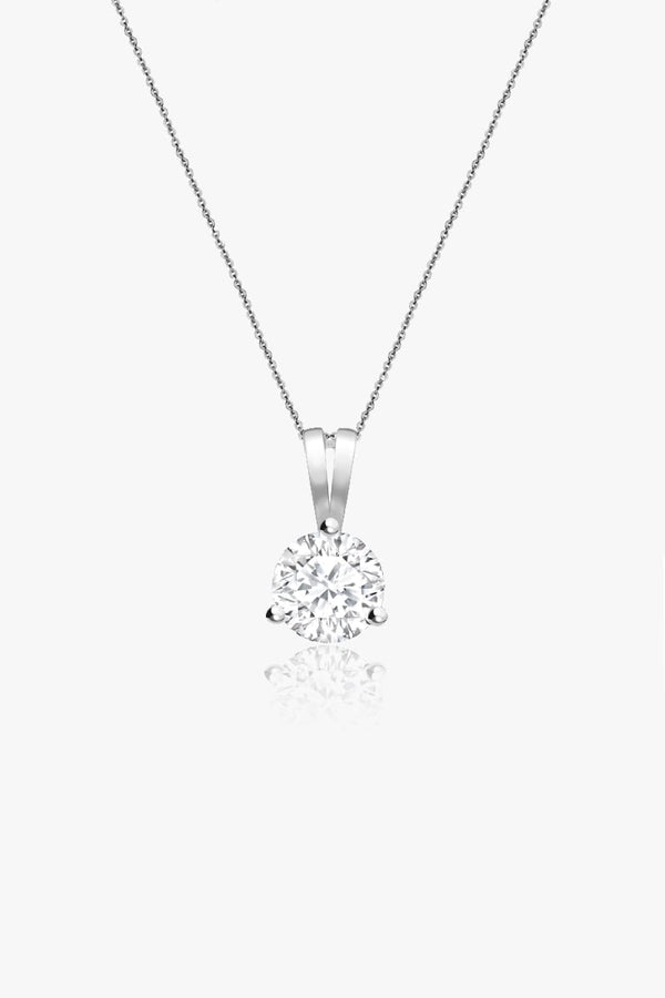 Colier Solitaire Diamond Pendant