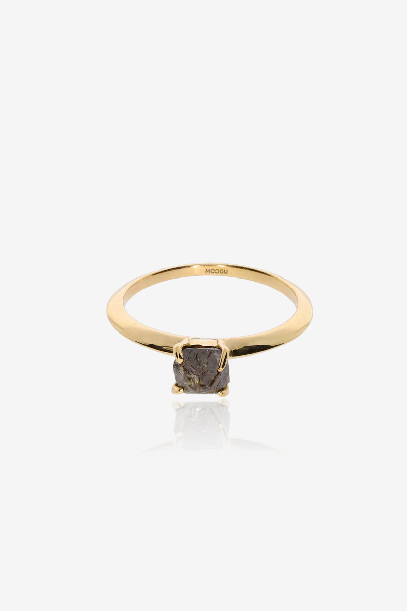 Engagement Ring Rough Diamond