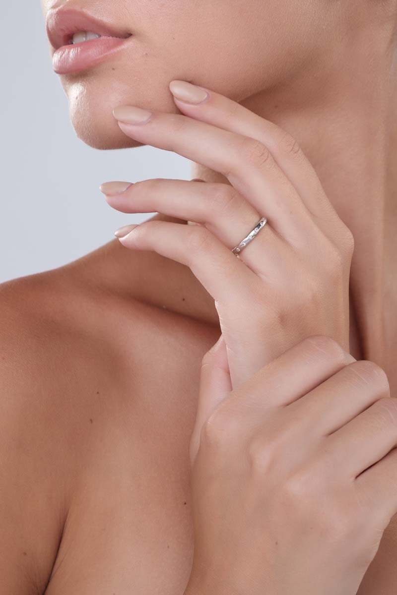 Ray of Light engagement ring