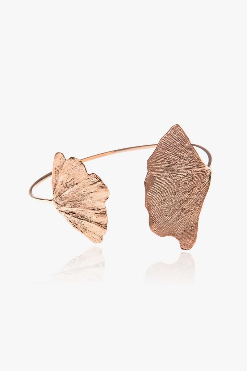 Two Gingko Bracelet