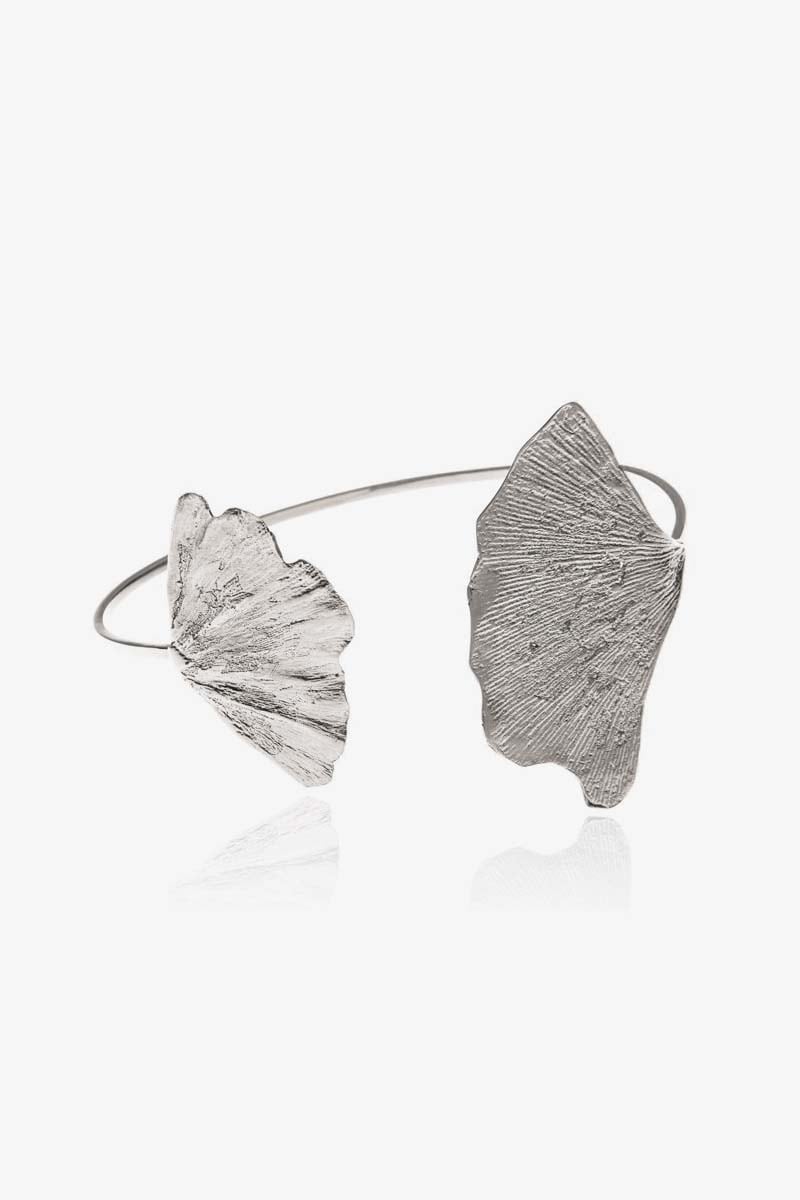 Two Gingko Bracelet