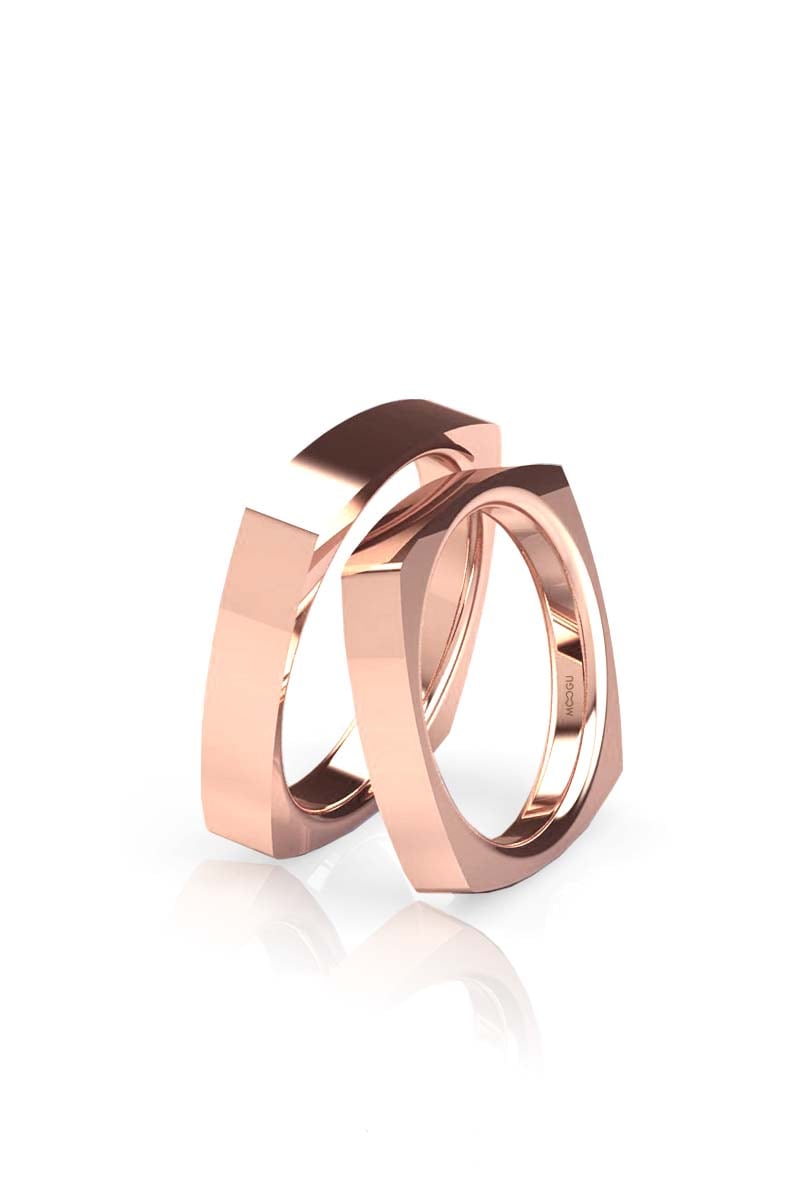 Square Wedding Bands