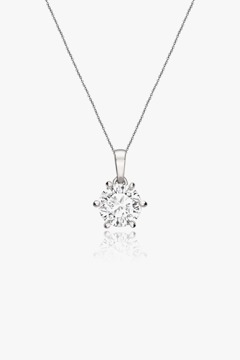 Colier Solitaire Diamond Drop