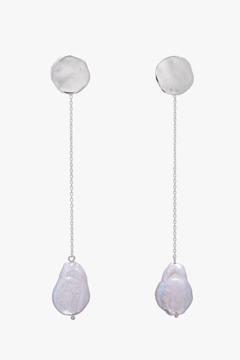Big Pearl Earrings
