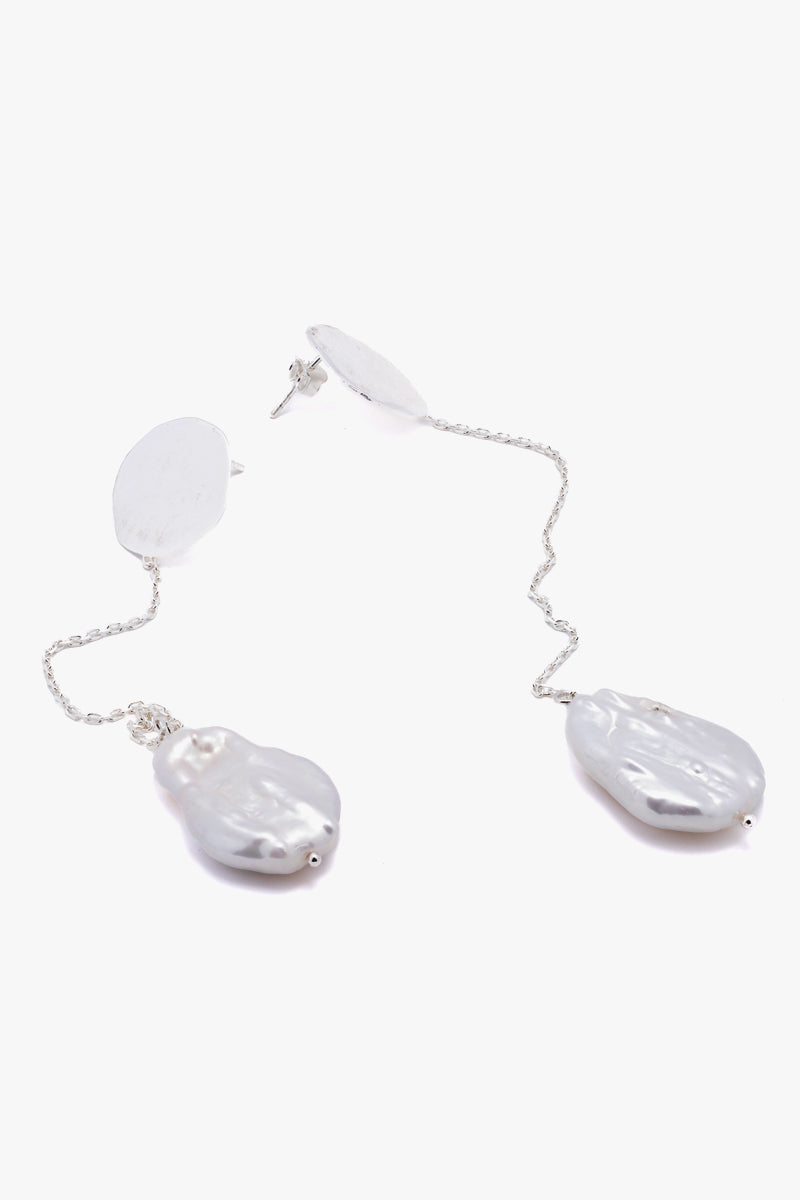 Big Pearl Earrings