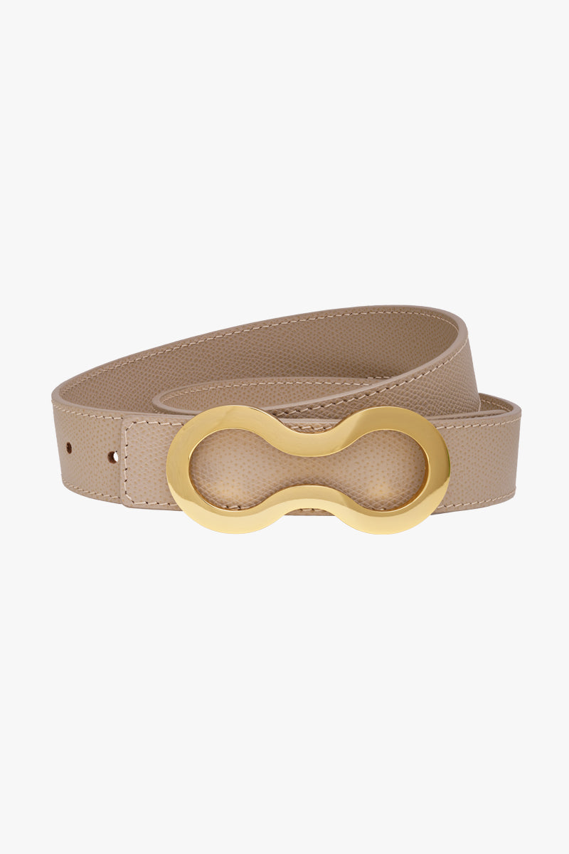 Moogu Signature Greige Gold Belt