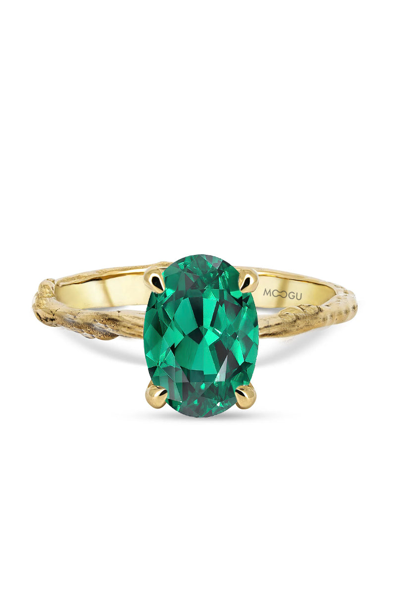 Fine Twig Engagement Ring