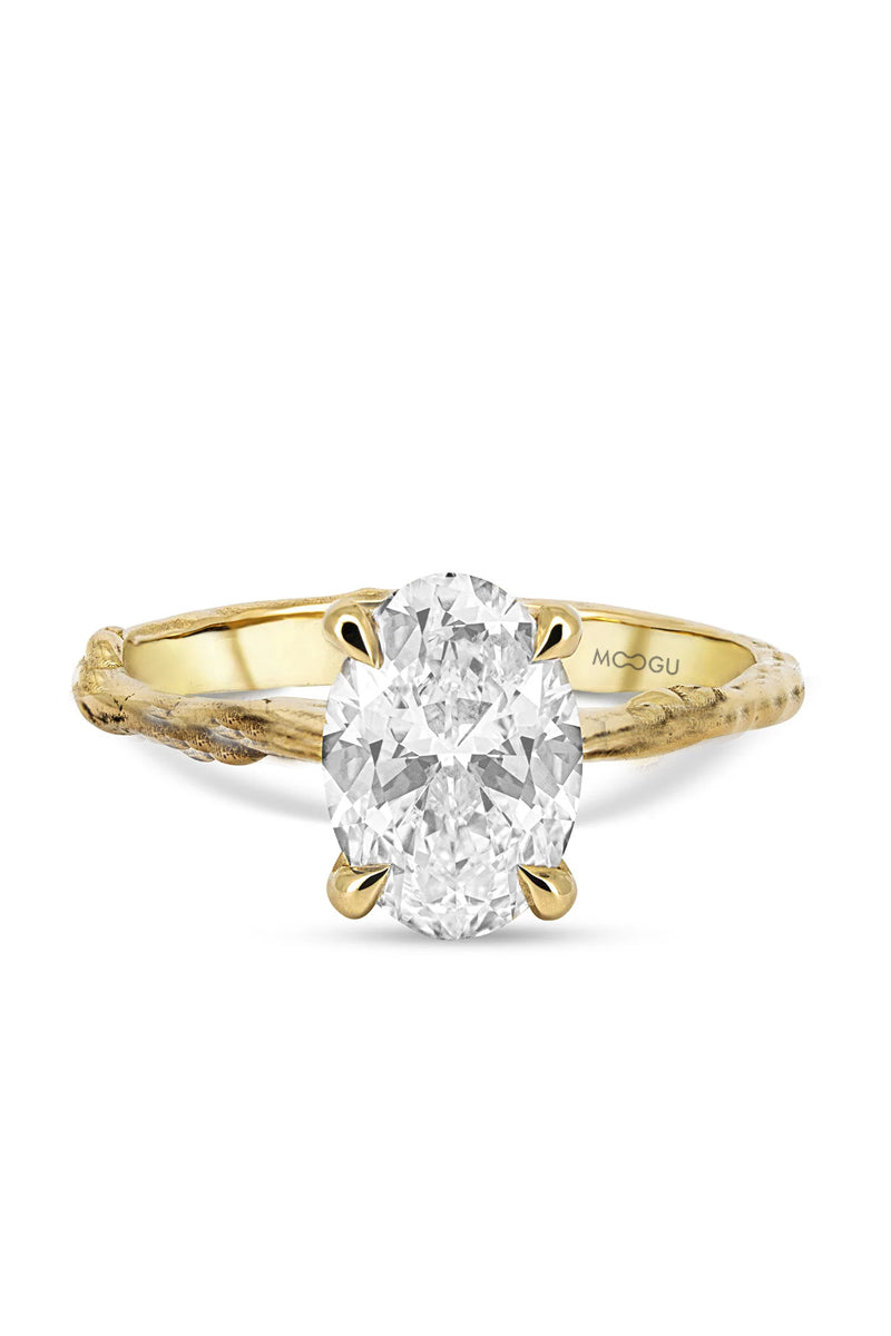 Fine Twig Engagement Ring