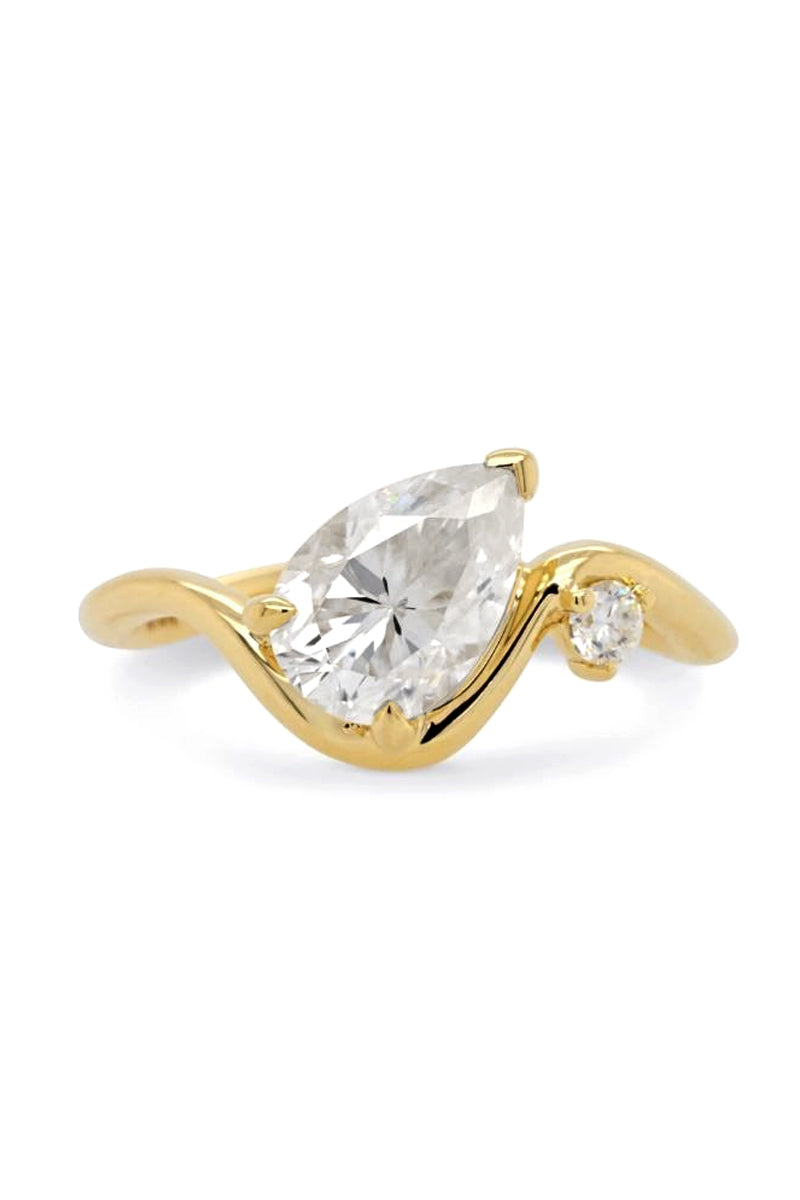 Fine Twig Engagement Ring