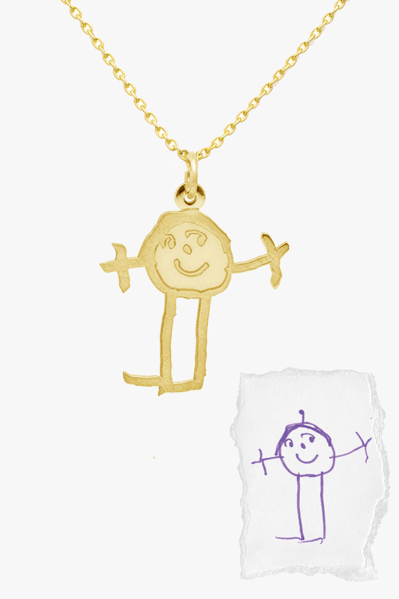 Colier Little Artist Argint