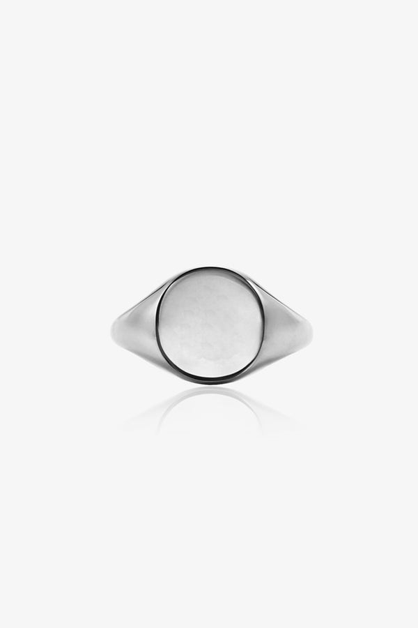 Small Signet Silver Ring