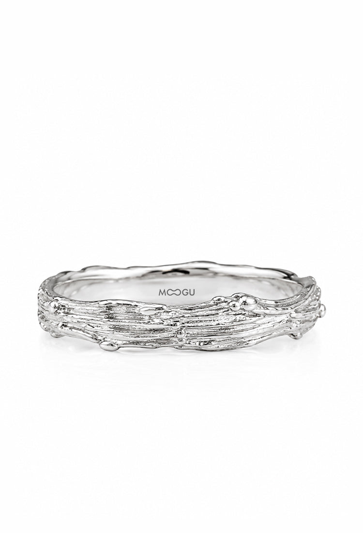 Verigheta din aur 14k Twig, 4mm, design unic, lucrată manual, colecția MOOGU