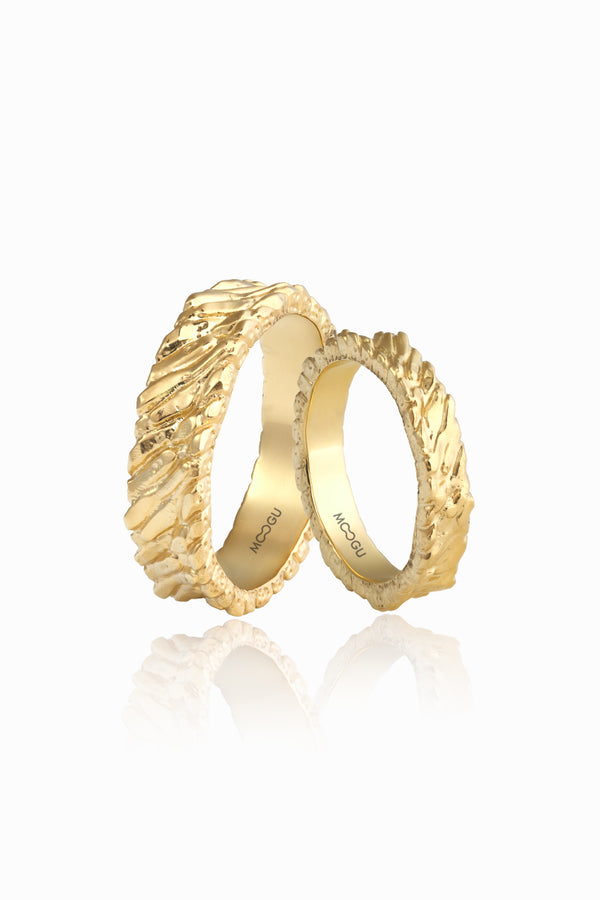 Terra wedding rings