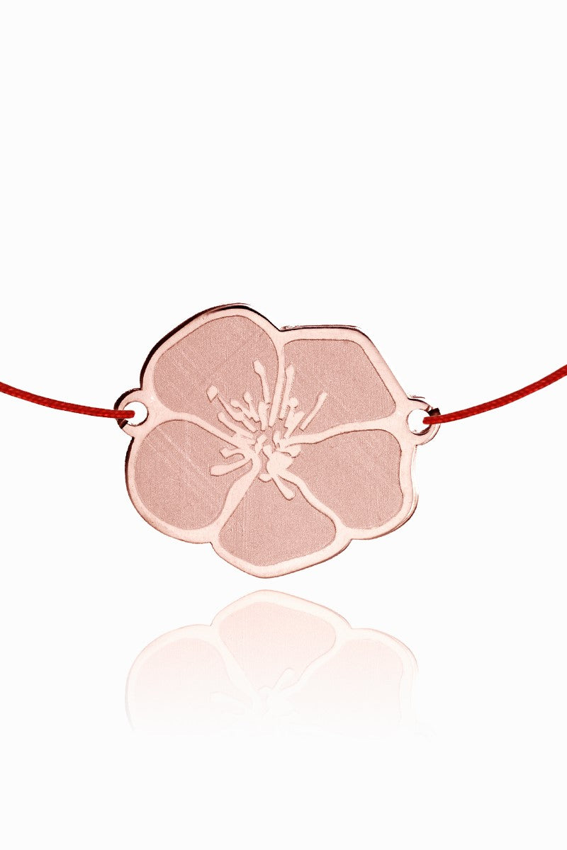 Cherry Blossom Bracelet 14k Gold