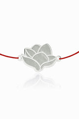 Silver Magnolia Bracelet