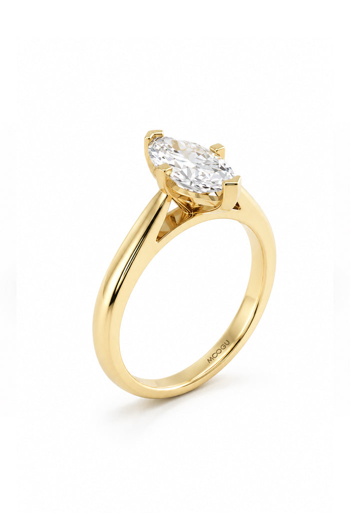 Marquise Aura Engagement Ring