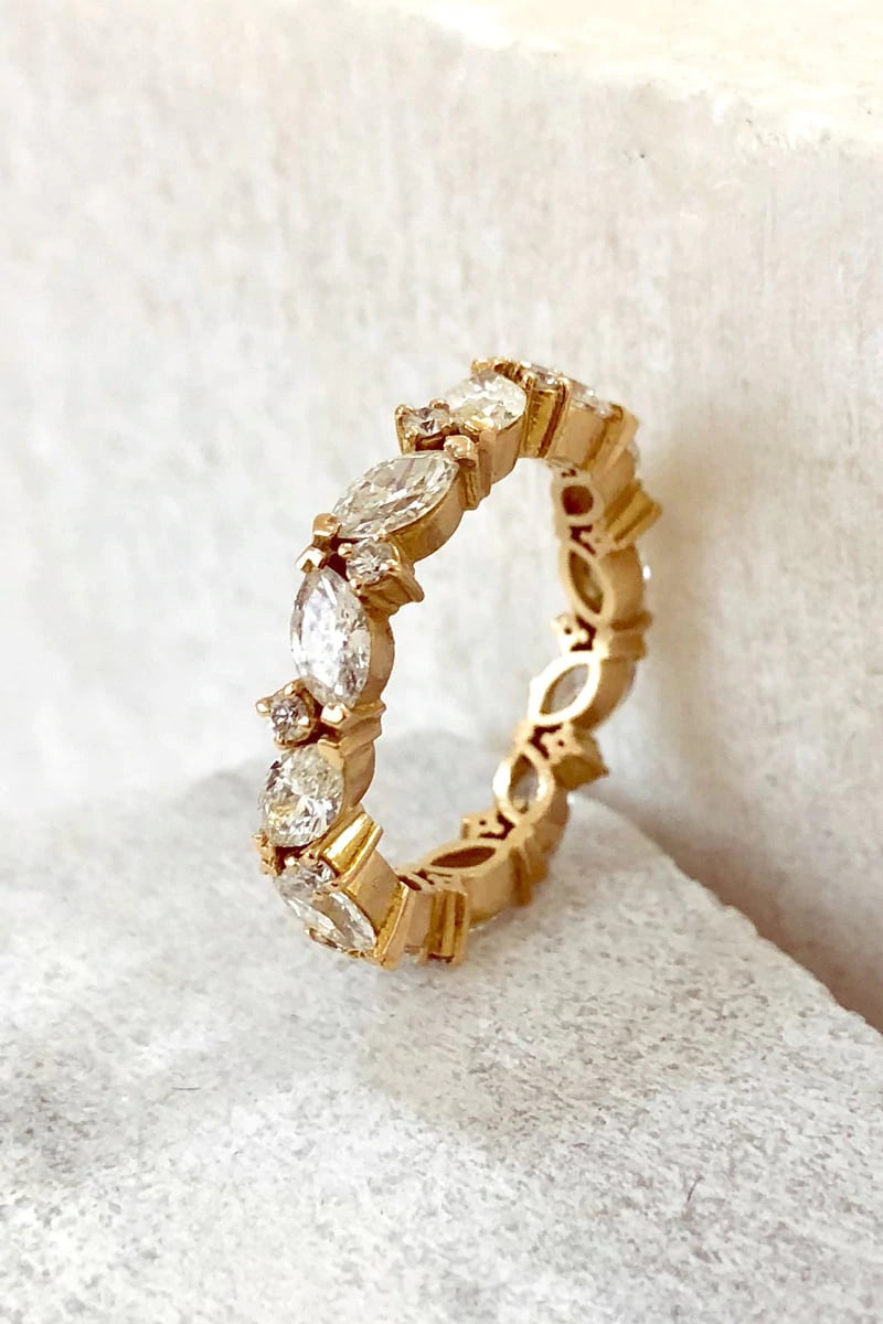 Gold marquise outlet