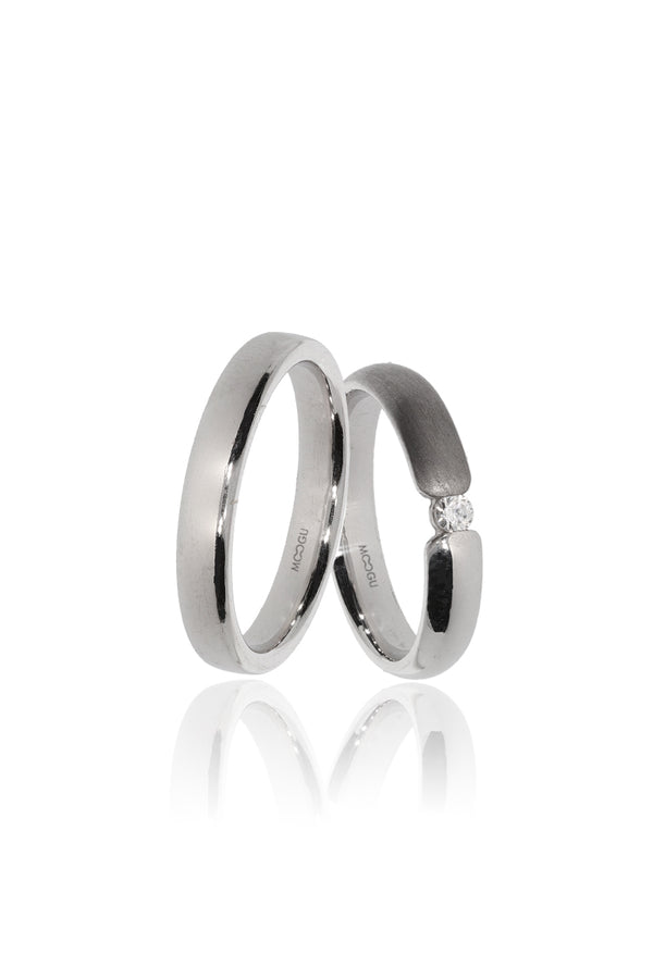 In Time Wedding Bands