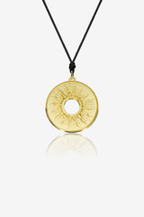 Gold Sun Necklace/Pendant
