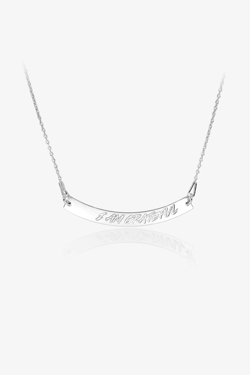 "I Am Grateful" Necklace