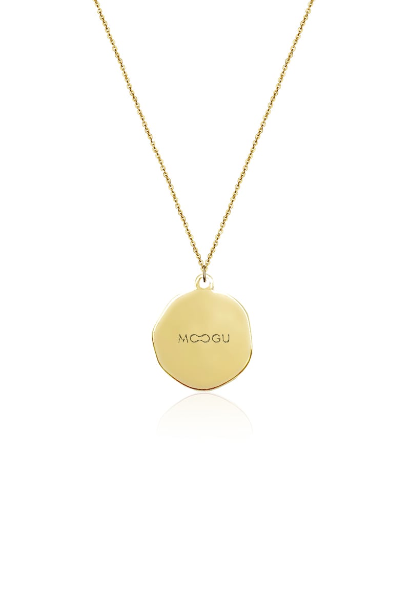 Libra Constellation Gold Necklace