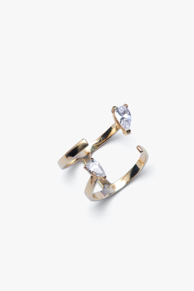 Crystal Solarium Ring