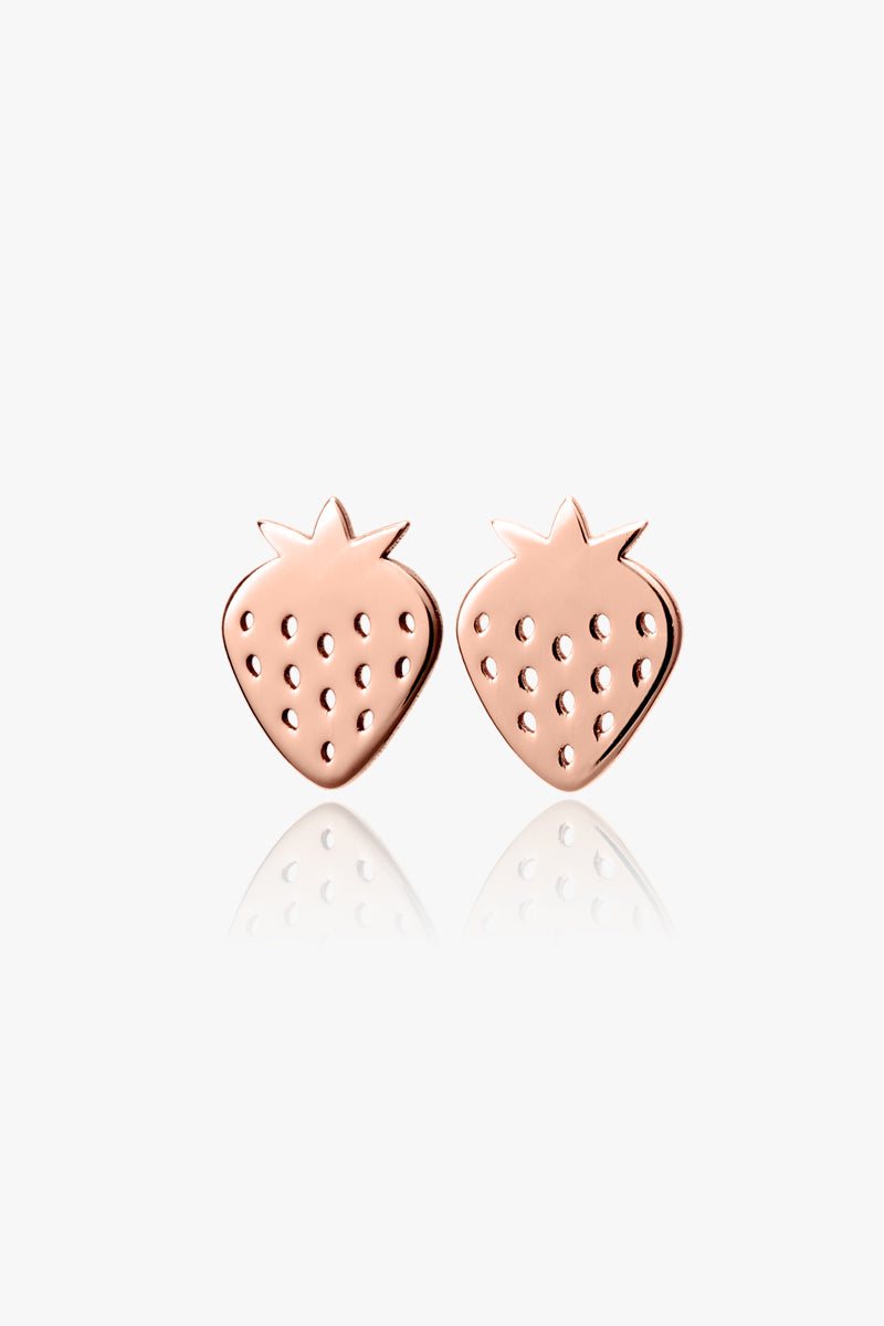 Sweet Strawberries Children's Earrings