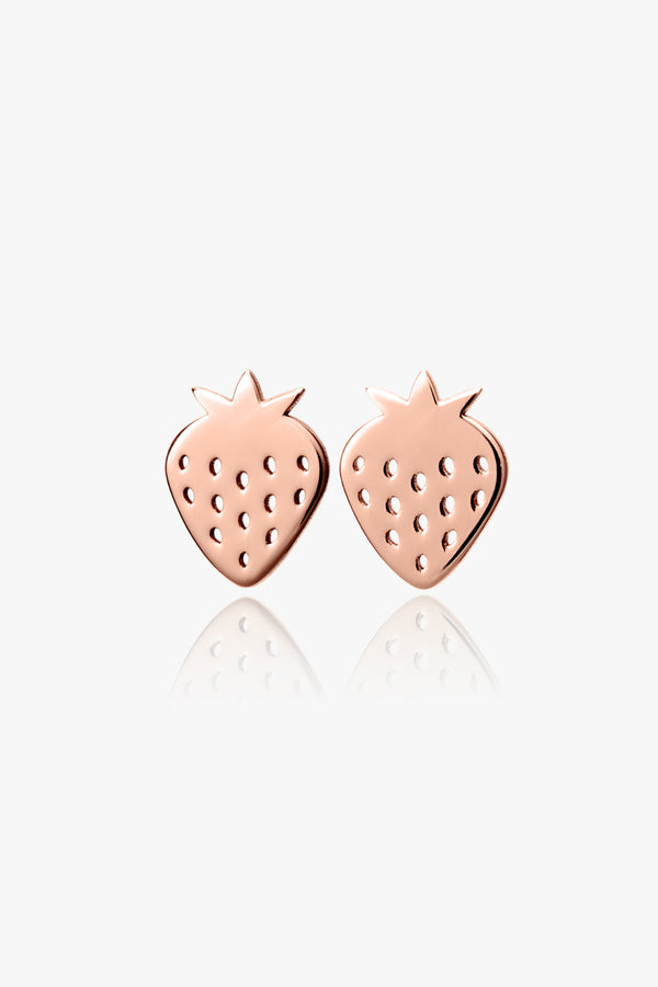 Sweet Strawberries Children's Earrings