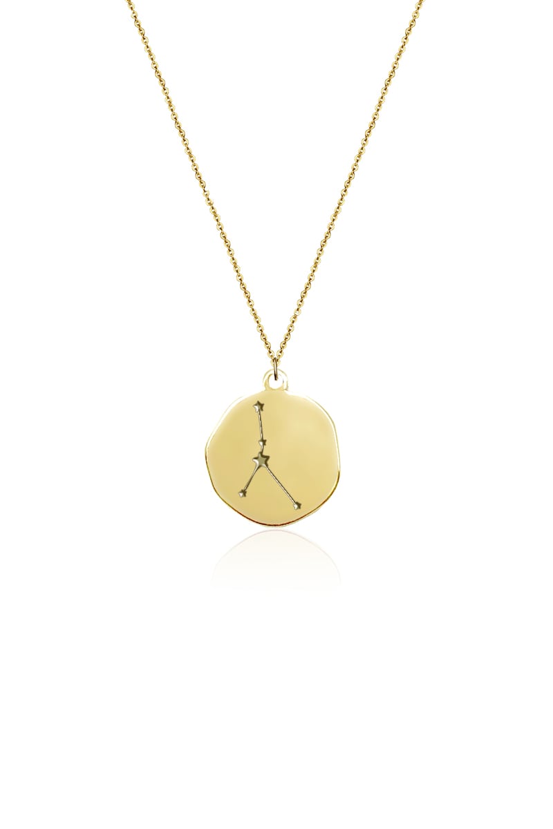 Cancer Constellation Gold Necklace