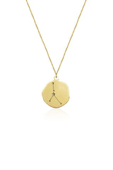 Cancer Constellation Gold Necklace
