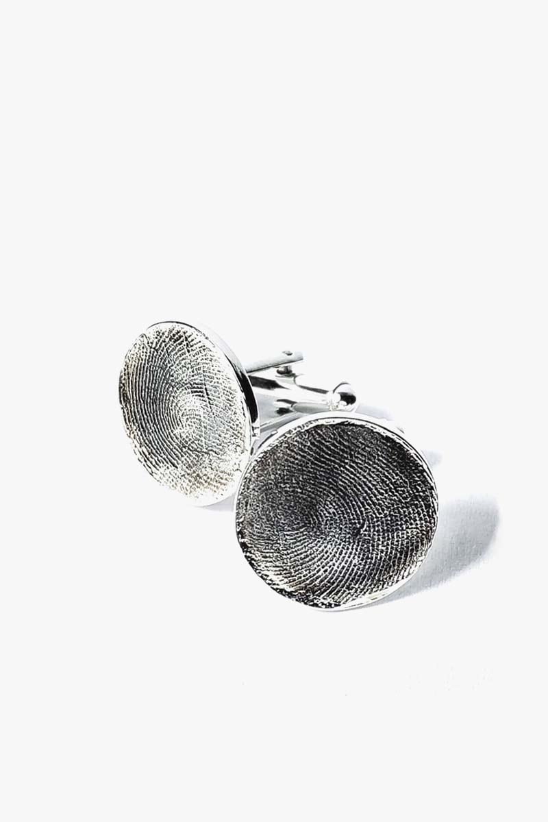 Finger Print Cufflinks